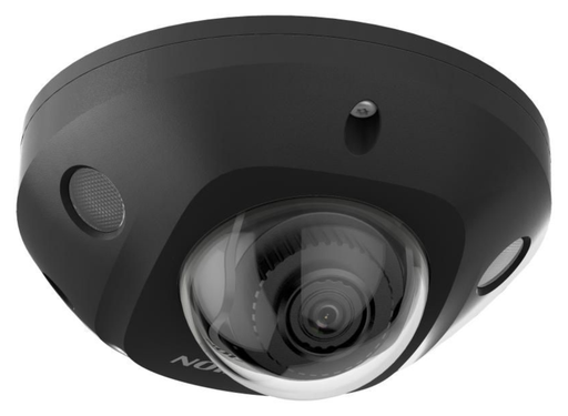 Hikvision 4MP DarkFighter AcuSense Vandal-Resistant Mini Dome IP Network Camera with Built-in Mic 2.8mm Black | DS-2CD2546G2-IS2.8MM-BLACK Dome IP Cameras Hikvision