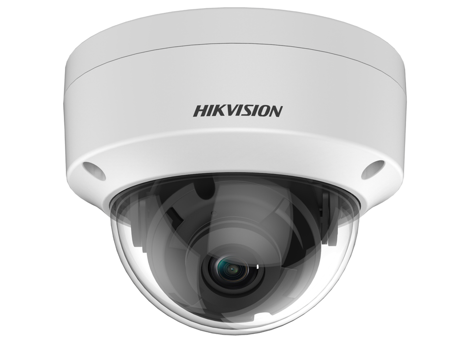 Hikvision 5MP Vandal-Resistant Dome Camera 2.8mm White | DS-2CE57H0T-VPITF-2.8mm