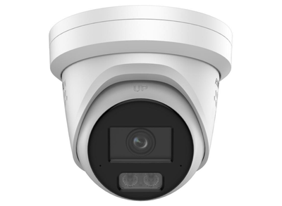 Hikvision 6MP ColorVu 3.0 Fixed Turret IP Camera with Two-Way Audio & Smart Hybrid Light, 2.8mm White | DS-2CD2367G3-LIS2UY-SRB-WHITE Dome IP Cameras Hikvision