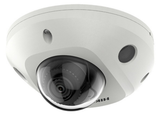 Hikvision 6MP DarkFighter AcuSense Vandal-Resistant Mini Dome IP Camera with Built-in Mic, 2.8mm White | DS-2CD2566G2-IS-2.8MM