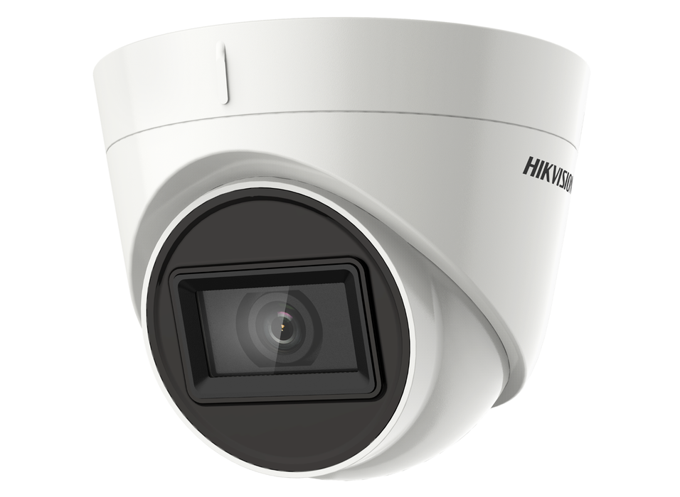 Hikvision 8MP 4-in-1 Fixed Turret Camera 2.8mm White | DS-2CE78U1T-IT3F-2.8MM-WHITE Dome TVI AHD CVI Cameras Hikvision