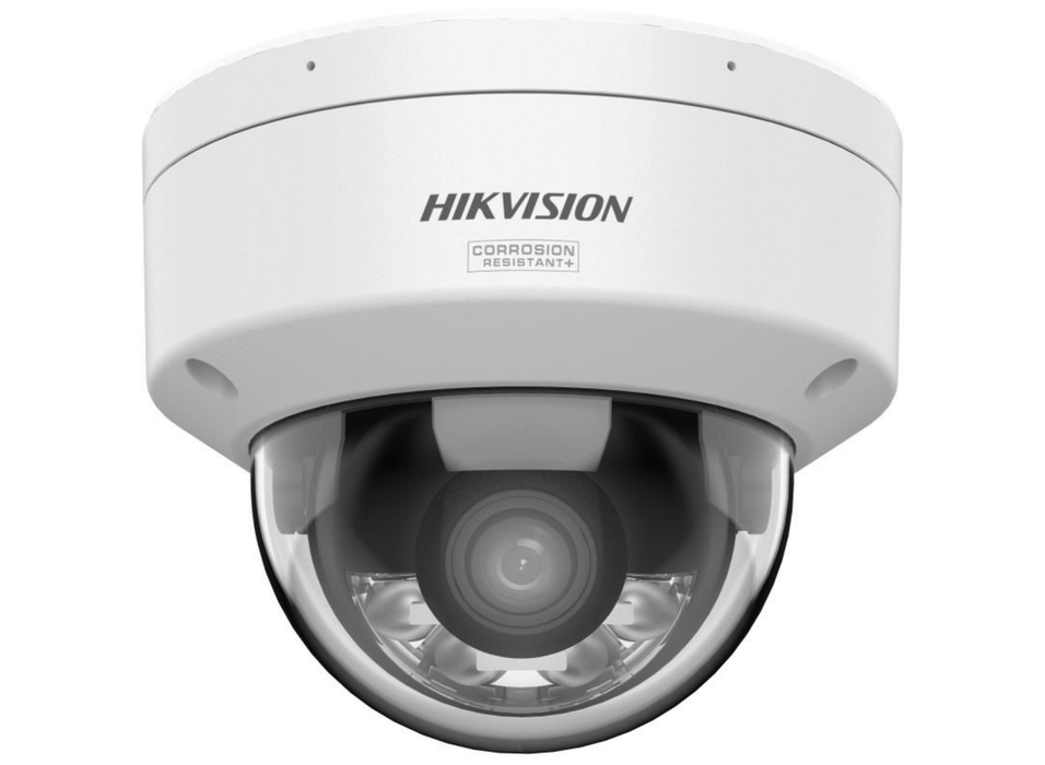 Hikvision 8MP ColorVu 3.0 Vandal-Resistant Dome IP Camera with Two-Way Audio 2.8mm White | DS-2CD2187G3-LIS2UY-2.8MM Dome IP Cameras Hikvision
