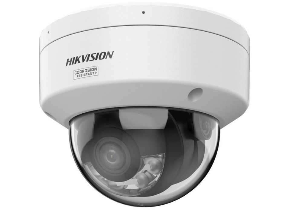 Hikvision 8MP ColorVu 3.0 Vandal-Resistant Dome IP Camera with Two-Way Audio 2.8mm White | DS-2CD2187G3-LIS2UY-2.8MM Dome IP Cameras Hikvision
