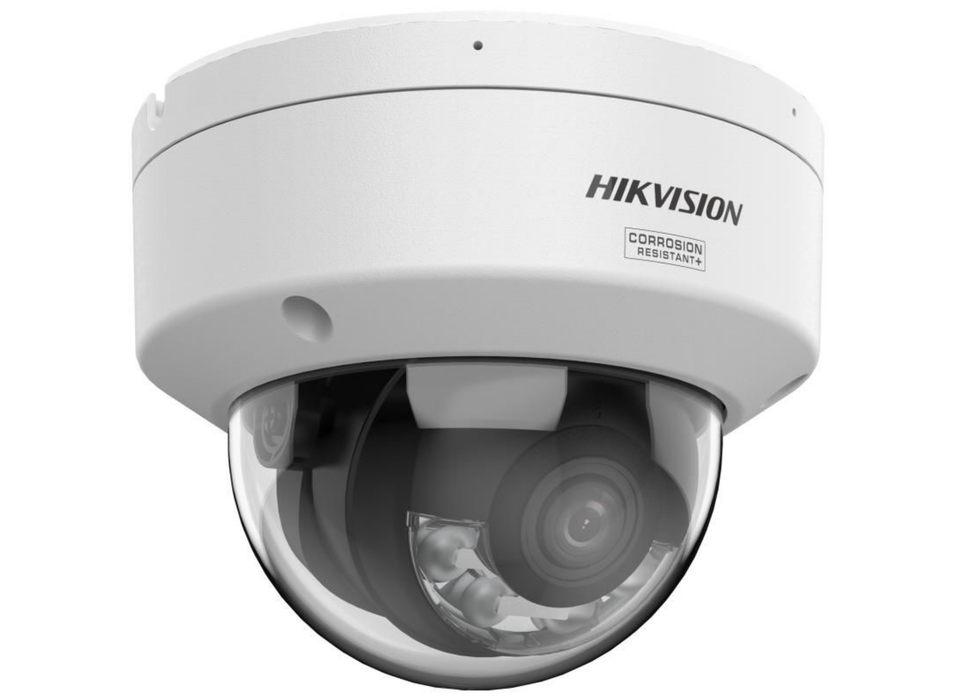 Hikvision 8MP ColorVu 3.0 Vandal-Resistant Dome IP Camera with Two-Way Audio 2.8mm White | DS-2CD2187G3-LIS2UY-2.8MM Dome IP Cameras Hikvision