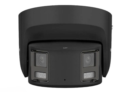 Hikvision 8MP ColorVu AcuSense Panoramic Fixed Turret IP Camera with 2-Way Audio 4mm Black | DS-2CD2387G2P-LSU-SL-BLACK Dome IP Cameras Hikvision