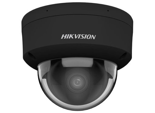 Hikvision 8MP DarkFighter AcuSense Vandal-Resistant Dome IP Network Camera with Built-In Mic 2.8mm Black | DS-2CD2186G2H-ISU-2.8MM-BLACK Dome IP Cameras Hikvision