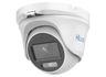 Hikvision HiLook 2MP Outdoor ColorVu AOC Dome Camera with Built-in Mic 2.8mm White | THC-T129-MS-2.8MM-WHITE
