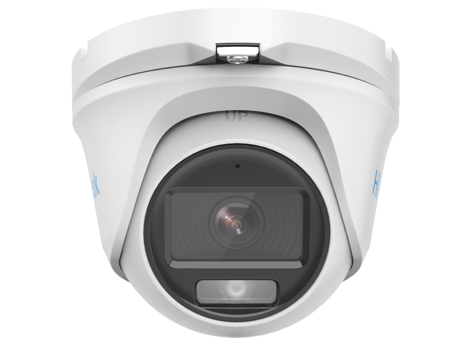 Hikvision HiLook 2MP Outdoor ColorVu AOC Dome Camera with Built-in Mic 2.8mm White | THC-T129-MS-2.8MM-WHITE Dome TVI AHD CVI Cameras HiLook