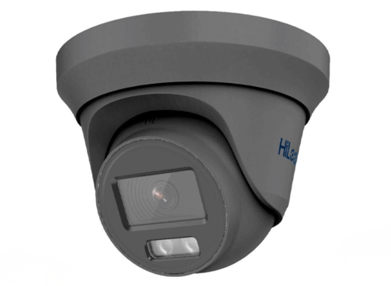 Hikvision HiLook 5MP (3K) ColorVu Outdoor AOC Dome Camera with Built-in Mic 2.8mm Grey | THC-T259-MS-2.8MM-GREY Dome TVI AHD CVI Cameras HiLook