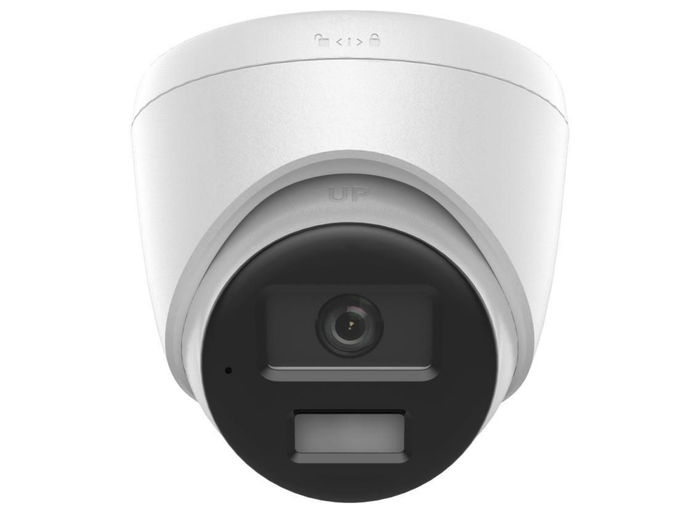 Hikvision HiLook 8MP Outdoor IP PoE Dome ColorVu Camera 2.8mm White | IPC-T280HA-LUF-SL-2.8MM Dome IP Cameras HiLook