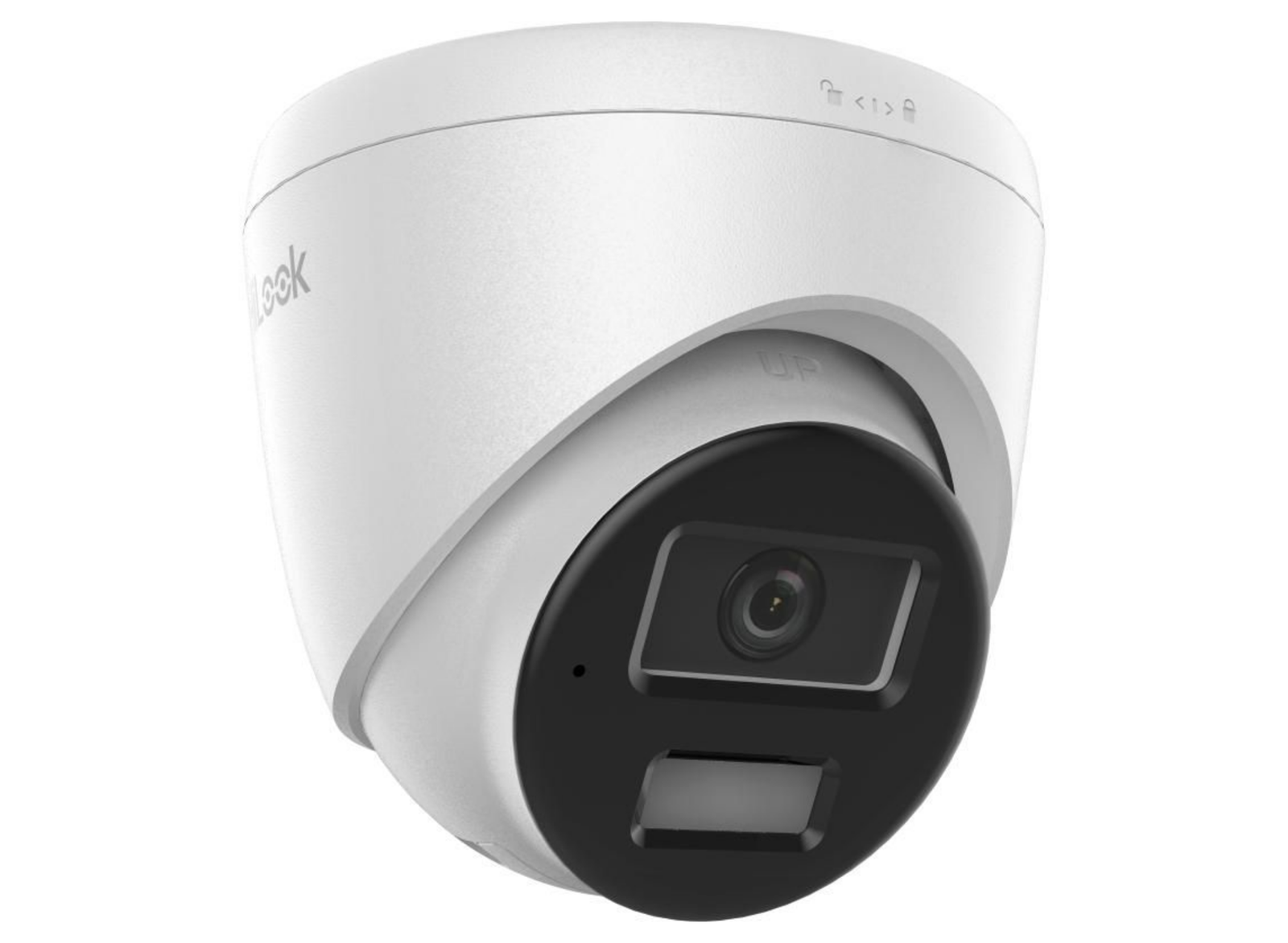 Hikvision HiLook 8MP Outdoor IP PoE Dome ColorVu Camera 2.8mm White | IPC-T280HA-LUF-SL-2.8MM Dome IP Cameras HiLook