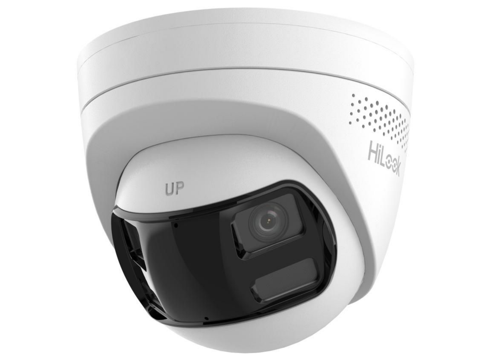 Hikvision HiLook MP Dual-Lens ColorVu Outdoor IP PoE Dome Camera 2mm White | IPC-T280HAD-LUF-SL-2MM Dome IP Cameras HiLook