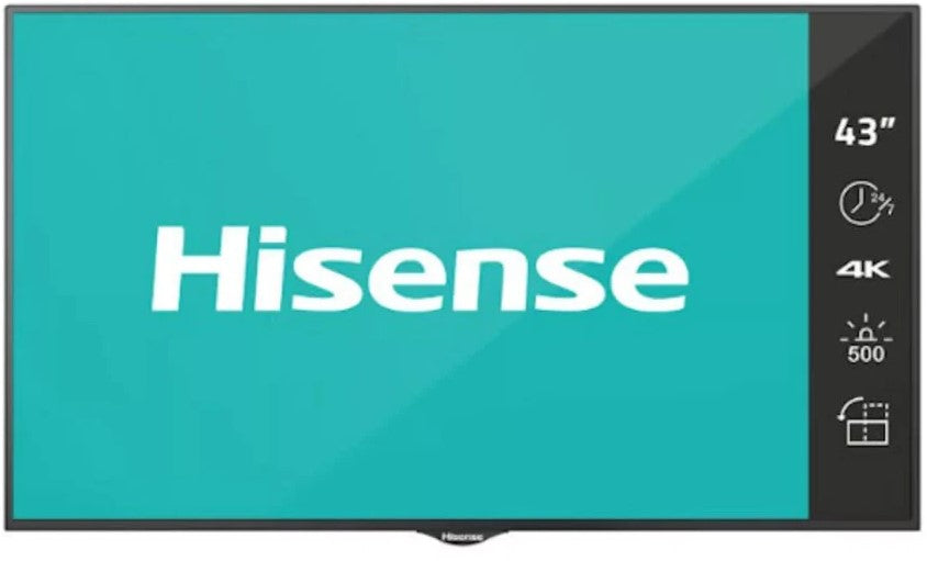 Hisense 43BM66AE 43” 4K UHD Digital Signage Display Digital Signage Display Hisense