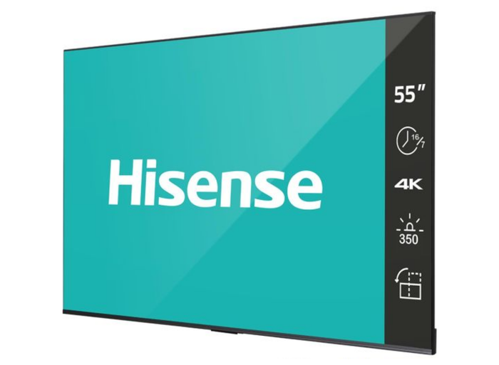 Hisense 55DP30FE 55" 4K Ultra HD Smart Digital Signage Display Digital Signage Display Hisense