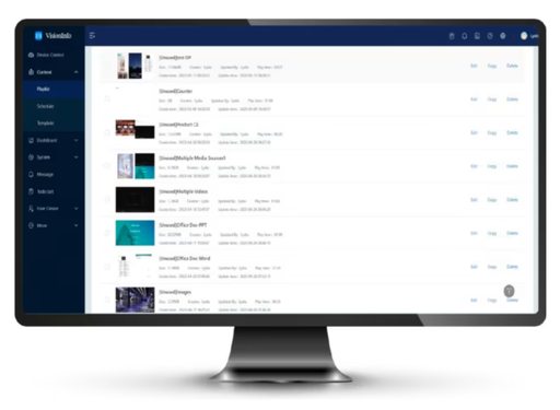 Hisense Visioninfo Intelligent Content and Device Management Software Hisense VisionInfo Hisense