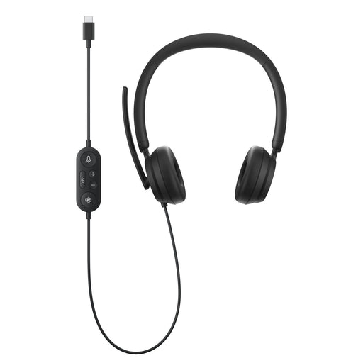 Microsoft Modern Wired USB Type-C Black Headset | I6S-00010