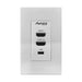 Aurora Multimedia IBT-1-WP1-W AV Distribution Wall Plate Wallplate Aurora