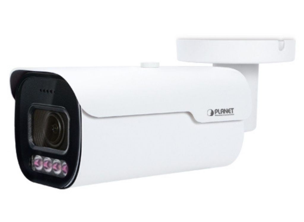 Planet H.265+ 5 MP Full Color Smart IR Bullet IP Camera with Remote Focus and Zoom | ICA-M3580P Security Camera Planet