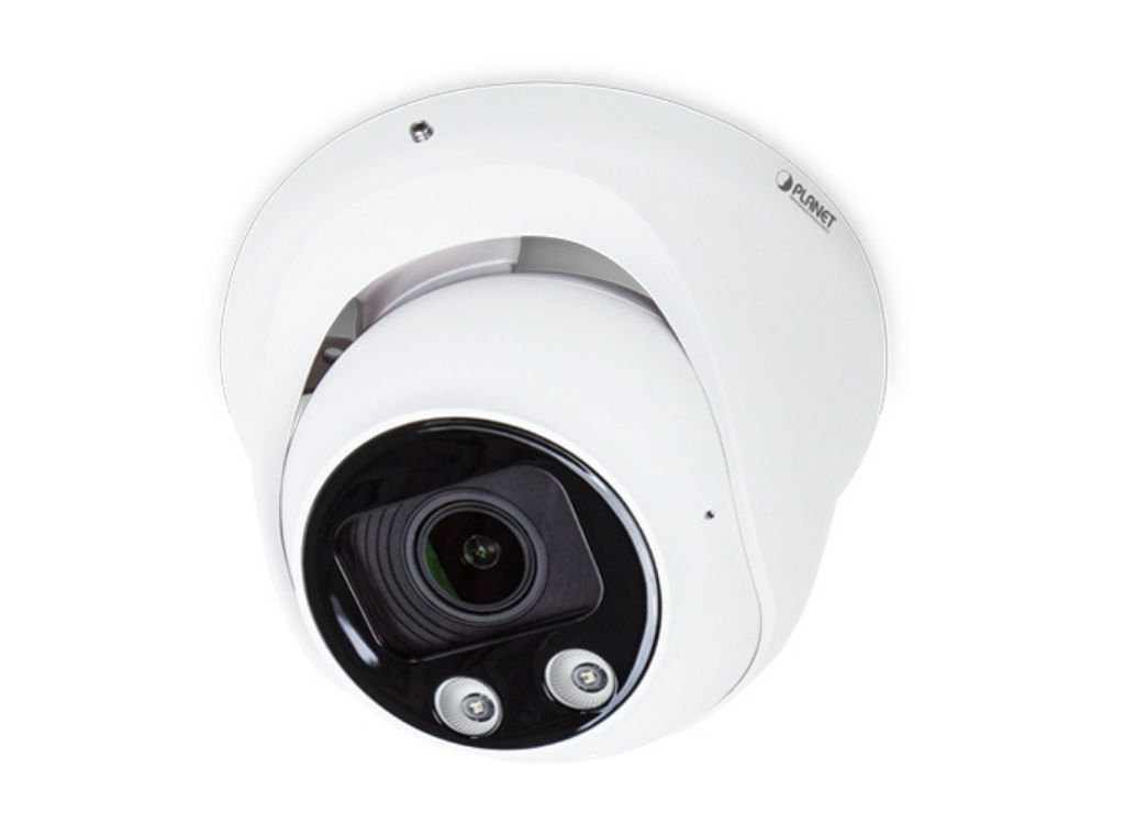 Planet H.265+ 5 MP Full Color Smart IR Dome IP Camera with Remote Focus and Zoom | ICA-M4580P Security Camera Planet