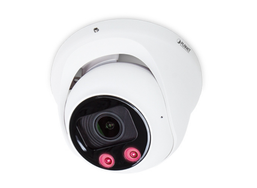 Planet H.265+ 5 MP Full Color Smart IR Dome IP Camera with Remote Focus and Zoom | ICA-M4580P Security Camera Planet