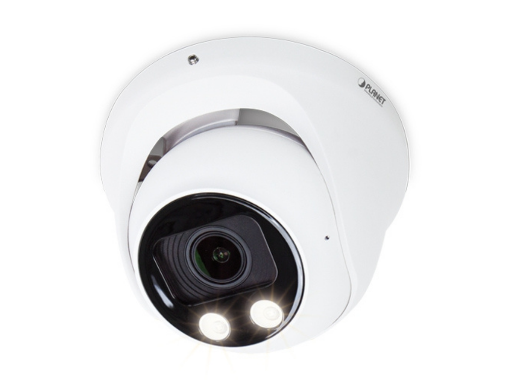 Planet H.265+ 5 MP Full Color Smart IR Dome IP Camera with Remote Focus and Zoom | ICA-M4580P Security Camera Planet