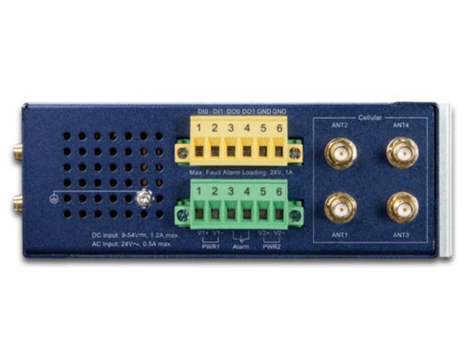 Planet Industrial 5G NR Cellular Wireless Gateway with 5-Port 10/100/1000T Planet Gateways/Controllers Planet