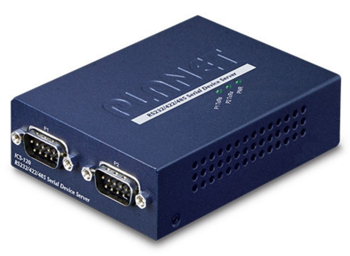 Planet 2-Port RS232/RS422/RS485 Serial Device Server Gateway Planet