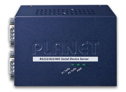 Planet 2-Port RS232/RS422/RS485 Serial Device Server Planet Serial Servers Planet