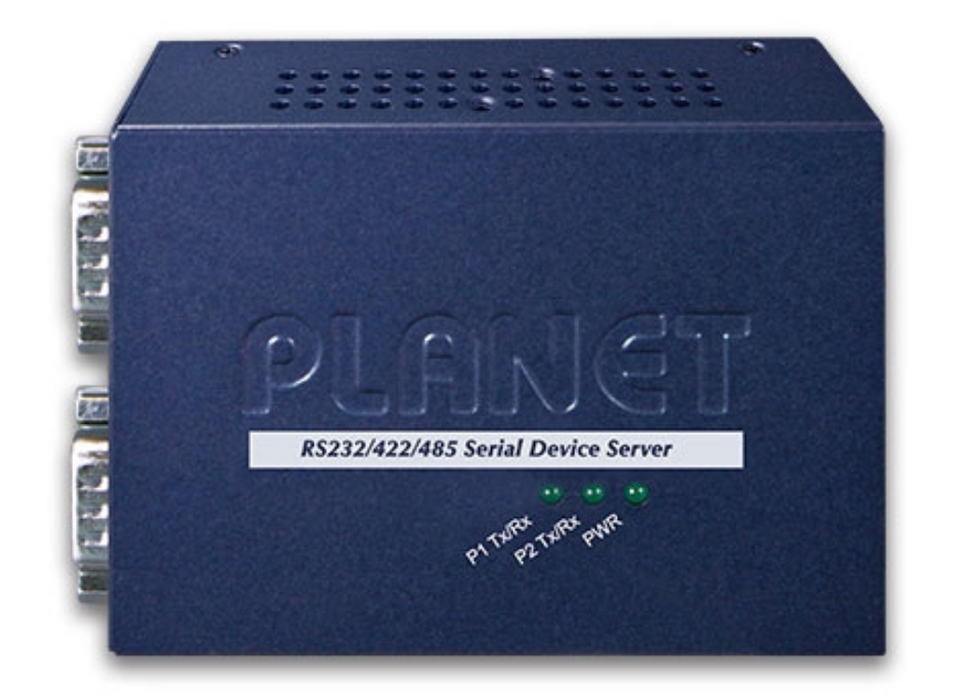 Planet 2-Port RS232/RS422/RS485 Serial Device Server Planet Serial Servers Planet