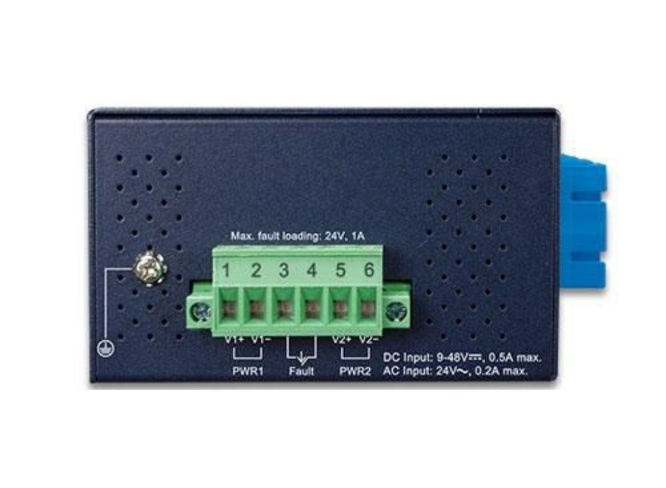 Planet Industrial 2-Channel Optical Fiber Bypass Switch | IFB-244-MLC Video Signal Converters Planet