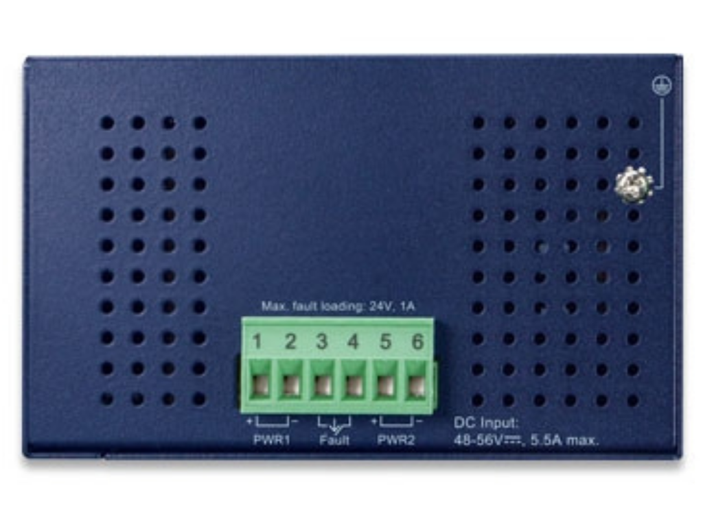 Planet Industrial 8-Port 10/100TX 802.3at PoE + 2-Port Gigabit TP/SFP Combo Ethernet Switch | IFGS-1022HPT Network Switch Planet