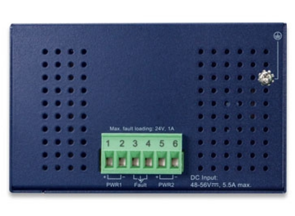 Planet Industrial 8-Port 10/100TX 802.3at PoE + 2-Port Gigabit TP/SFP Combo Ethernet Switch | IFGS-1022HPT Planet Network Switches Planet