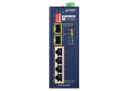 Planet Industrial 4-Port 10/100TX 802.3at PoE + 2-Port 1000X SFP Ring Ethernet Switch Network Switch Planet