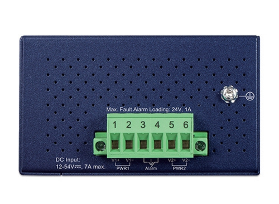 Planet Industrial 4-Port 10/100TX 802.3at PoE + 2-Port 1000X SFP Ring Ethernet Switch Planet Network Switches Planet