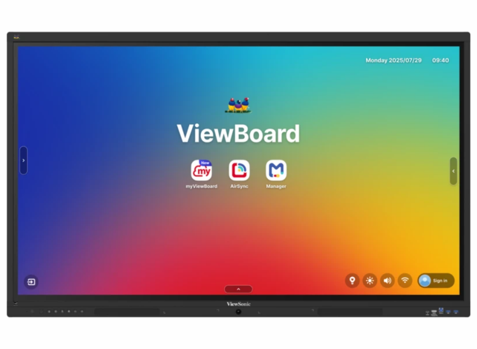ViewSonic ViewBoard IFP5541-1-1C EDLA-Certified 55” 4K UHD Interactive Display Interactive Touchscreen Display ViewSonic