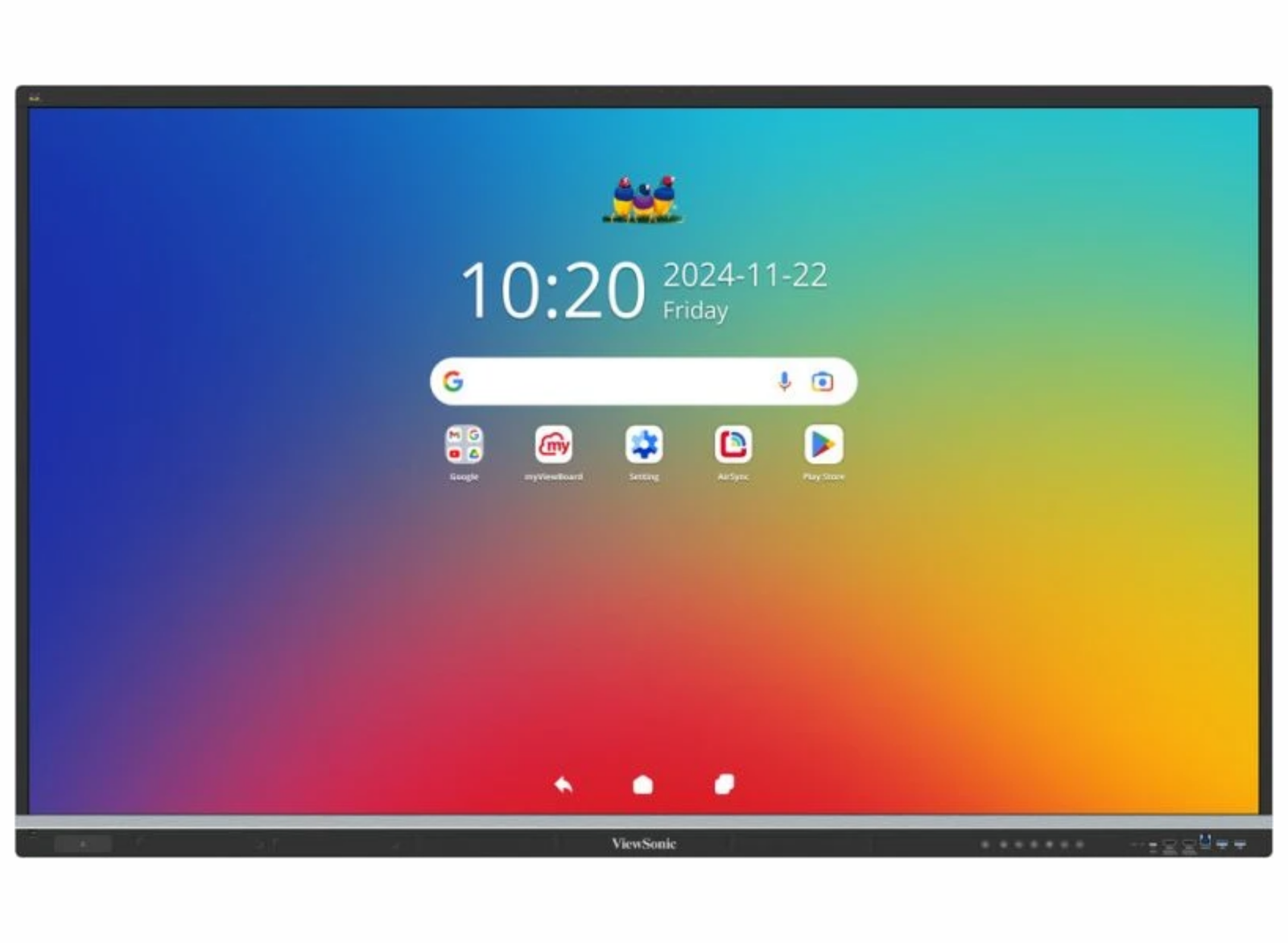 ViewSonic ViewBoard IFP6551-3C EDLA Certified 65” 4K UHD Interactive Display Interactive Touchscreen Display ViewSonic