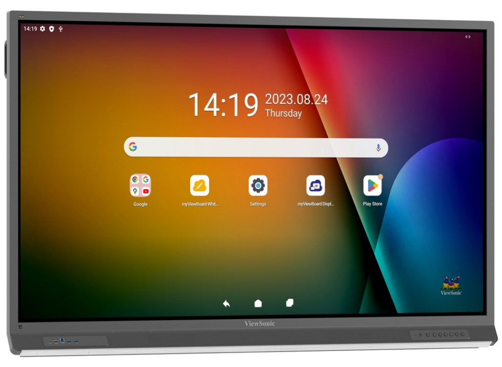 ViewSonic ViewBoard IFP6552-2F 65" Enterprise Device Licensing Agreement (EDLA) Certified 4K Interactive Display Interactive Touchscreen Display ViewSonic