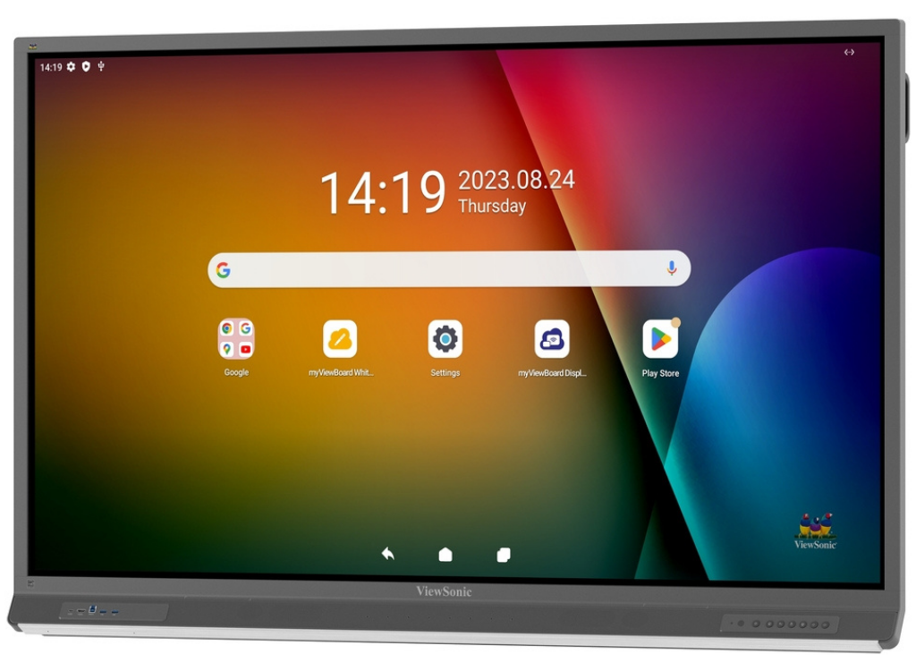 ViewSonic ViewBoard IFP6552-2F 65" Enterprise Device Licensing Agreement (EDLA) Certified 4K Interactive Display Interactive Touchscreen Display ViewSonic