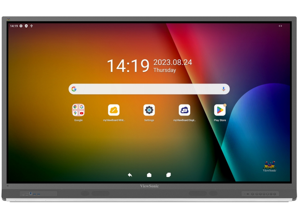 ViewSonic ViewBoard IFP6552-2F 65" Enterprise Device Licensing Agreement (EDLA) Certified 4K Interactive Display Interactive Touchscreen Display ViewSonic