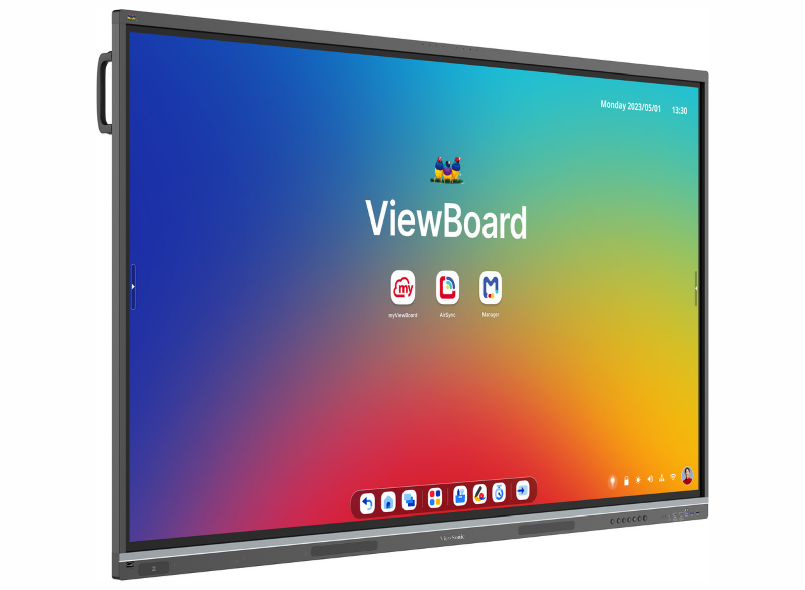 ViewSonic ViewBoard IFP7551-3C EDLA Certified 75” 4K Ultra HD Interactive Display Interactive Touchscreen Display ViewSonic