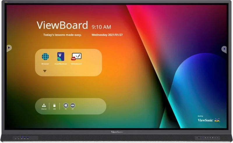 ViewSonic IFP7552-1A ViewBoard 75" 4K Interactive Display Interactive Touchscreen Display ViewSonic