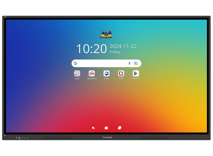 ViewSonic ViewBoard IFP8634 86” 4K Ultra HD Interactive Display With EDLA Certified Interactive Touchscreen Display ViewSonic