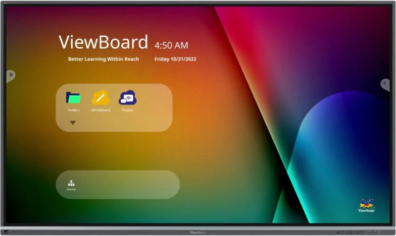 ViewSonic IFP8650-5F ViewBoard 86" 4K Interactive Display Interactive Touchscreen Display ViewSonic