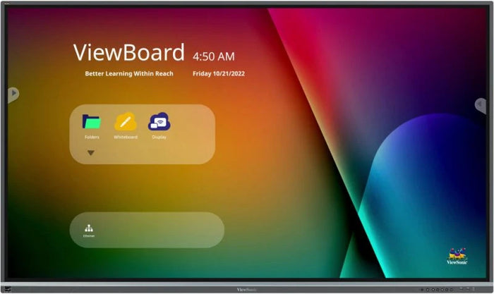 ViewSonic IFP8650-5F ViewBoard 86" 4K Interactive Display Interactive Touchscreen Display ViewSonic