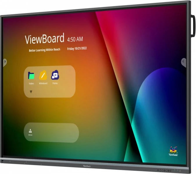 ViewSonic IFP8650-5F ViewBoard 86" 4K Interactive Display Interactive Touchscreen Display ViewSonic