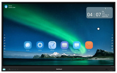 StarBoard YL5X PRO 86" 4K UHD Interactive Touchscreen Display | IFPD-YL5-86AOC StarBoard Interactive Flat Panel StarBoard