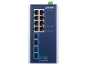 Planet Industrial 8-Port 10/100/1000T + 4-Port 10G SFP+ Ethernet Switch Network Switch Planet