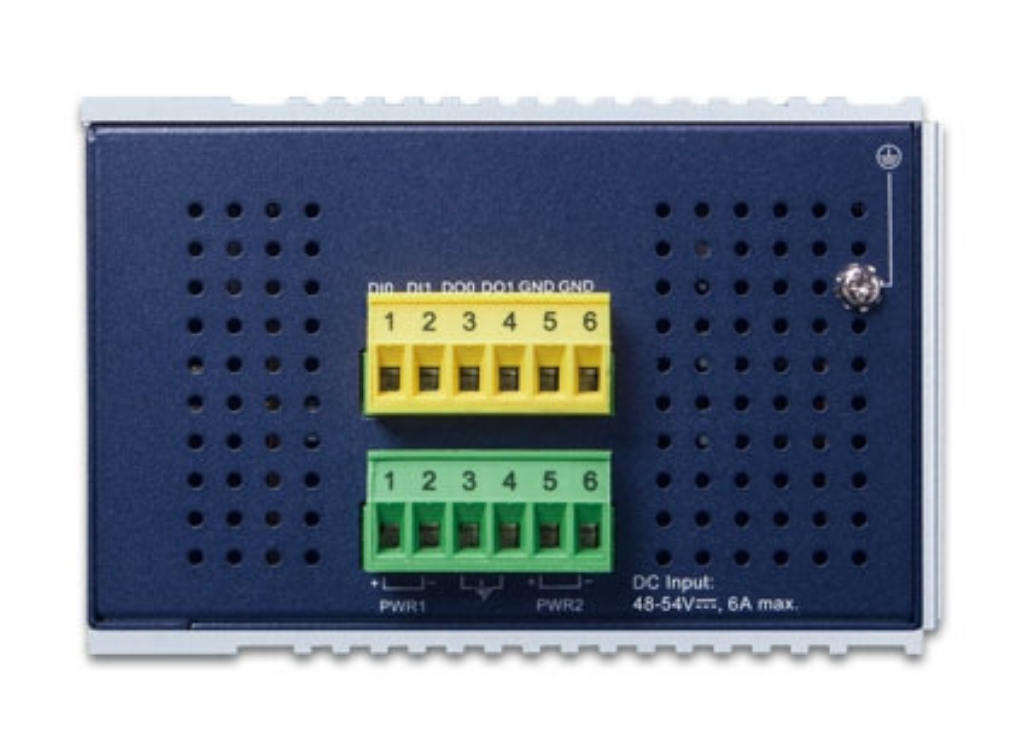 Planet Industrial 8-port 10/100/1000T 802.3at PoE + 2-port 1G/2.5G SFP Managed Switch | IGS-10020PT Network Switch Planet