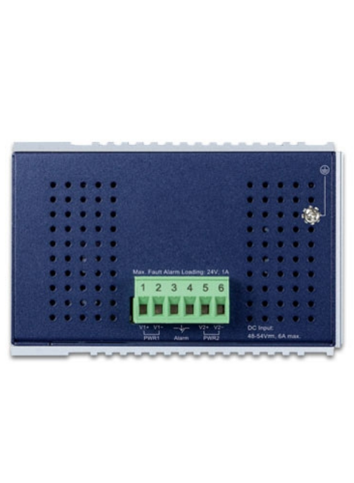 Planet Industrial 4-Port 10/100/1000T 802.3at PoE + 4-Port 10/100/1000T Managed Switch | IGS-4215-4P4T