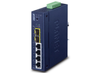 Planet Industrial L2/L4 4-Port 10/100/1000T + 2-Port 100/1000X SFP Managed Switch | IGS-4215-4T2S